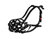 Намордник Barksi водовідштовхуючий біотановий німецька вівчарка мала, малинуа, німецька вівчарка велика чорний  M(4901/Т) 