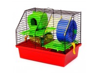 Клітка для гризунів Вілла Люкс 2 фарба Клітка для гризунів Вілла Люкс 2 фарба