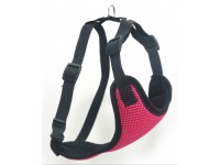 Шлея для тварин Zoo-hunt Спорт №4 нагрудник сітка рожевий Шлея для тварин Zoo-hunt Спорт №4 нагрудник сітка рожевий