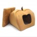 Будка яблуко для котів і собак Zoo-hunt Мрія коричневий №2 44х44х41 см 