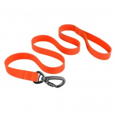 Повідець для собак Bronzedog Surf Водовідштовхувальний із Захисним Полімерним Покриттям 3 м Помаранчевий  L(3062/6134) 