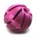 М'яч з прорізами Sum-plast №4 іграшка гумова для собак 7 см 