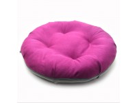 Лежак Zoo-hunt пончик круглий для собак і котів Магнус рожевий №1 50х14 см