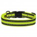 Нашийник для Собак BronzeDog Mesh з Металевою Пряжкою Лимонний  S(46/1605/Т) 