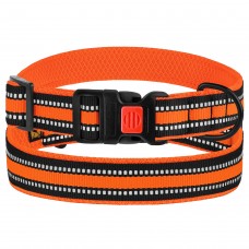 Нашийник для Собак BronzeDog Mesh з Пластиковою Пряжкою Помаранчевий XL(53/1604/Т) Нашийник для Собак BronzeDog Mesh з Пластиковою Пряжкою Помаранчевий XL(53/1604/Т)