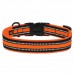 Нашийник для Собак BronzeDog Mesh з Металевою Пряжкою Помаранчевий L(48/1604/Т) Нашийник для Собак BronzeDog Mesh з Металевою Пряжкою Помаранчевий L(48/1604/Т)