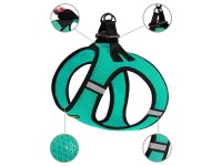 Шлея для собак Bronzedog Mesh Vest 3D сітка Ментолова  L(83608/Т) 