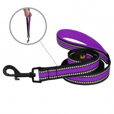 Повідець для Собак BronzeDog Mesh 2 в 1 Фіолетовий  L(62/1607/Т) 