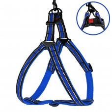 Шлея для Собак BronzeDog Mesh Стандарт Синя  M(82102/Т) 