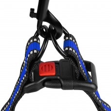 Шлея для Собак BronzeDog Mesh Скандинавська Синя  M(81202/Т) 