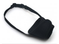 Намордник тканинний для собак Zoo-hunt Спорт №1 18-20 см чорний 