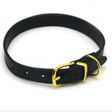 Нашийник для собак Zoo-hunt шкіряний Мішель чорний 1,2/23-28 см
