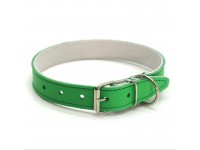 Нашийник для собак Zoo-hunt шкіряний подвійний ОД Барви зелений ОД Барви 1,2/20-25 см