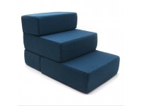 Сходинки Zoo-hunt трансформер для тварин Магнус трьохрівневі сині 