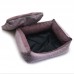 Лежак для собак та котів Zoo-hunt Меджік прямокутний темно-рожевий №1 40х50х16 см