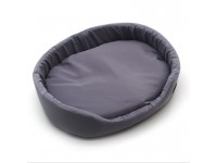 Лежак для котів і собак Zoo-hunt Рекс сірий №1 320х430х125 мм