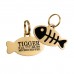 Адресник для Котів BronzeDog Позолота Тип 4  S(90383/Т) 