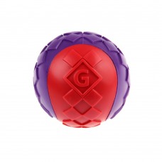 Іграшка для Собак Gigwi Ball М'яч з Піщалкою Червоно-Фіолетовий М 6,5 см 