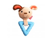 Іграшка для Собак Gigwi Suppa Puppa з Піщалкою та Гумовим Кільцем 15 см 