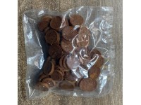 Ласощі для собак медальйони з м'яса індички 500 г Ласощі для собак медальйони з м'яса індички 500 г