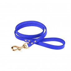 Повідець для Собак Шкіряний BronzeDog Premium з Літою Латунною Фурнітурою Фіолетовий M(47129/Т) Повідець для Собак Шкіряний BronzeDog Premium з Літою Латунною Фурнітурою Фіолетовий M(47129/Т)