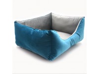 Лежак для котів і собак Zoo-hunt Бартон прямокутний бірюзовий №1 30х40х21 см Лежак для котів і собак Zoo-hunt Бартон прямокутний бірюзовий №1 30х40х21 см