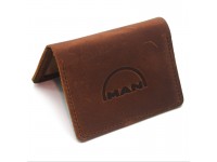 Обкладинка для водійських документів MAN Zoo-hunt шкіра Крейзі коньяк 1074 