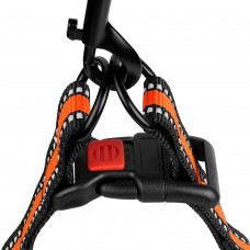 Шлея для Собак BronzeDog Mesh Скандинавська Помаранчева  XL(81404/Т) 