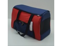 Сумка тунель для собак та котів Zoo-hunt Ідея червона №1 21х47х30 см 