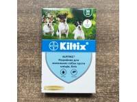 Нашийник Kiltix Bayer проти бліх та кліщів для маленьких собак 35 см 
