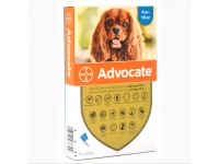 Краплі Bayer від бліх та кліщів для собак Advocate 4-10 кг 1 піпетка
