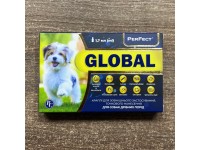 Краплі PerFect Global для собак дрібних порід протипаразитарні 1,7 мл 