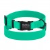 Нашийник для Собак BronzeDog Surf Водовідштовхуючий із Захисним Полімерним Покриттям та Металевою Пряжкою Зелений  S(46/6135/Т) 